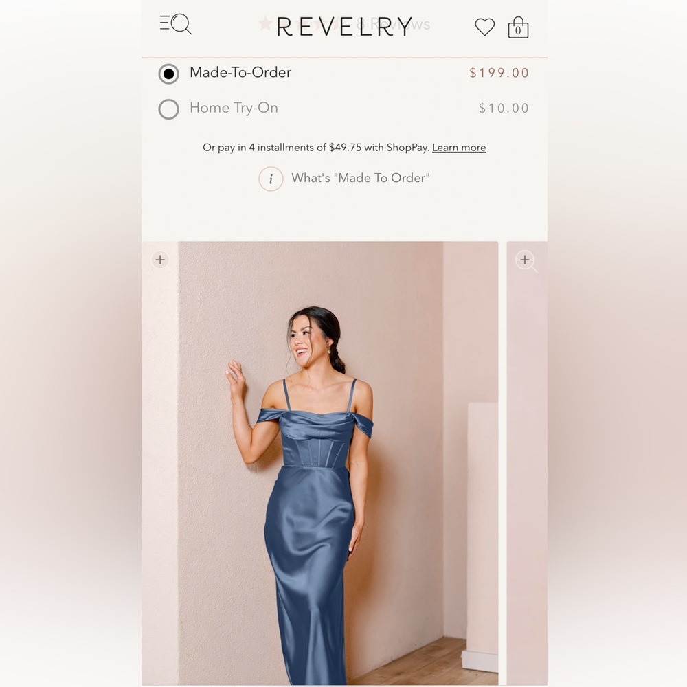 Revelry Bridesmaid Dress